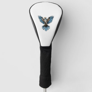 Eagle Illustration  Golf Head Cover