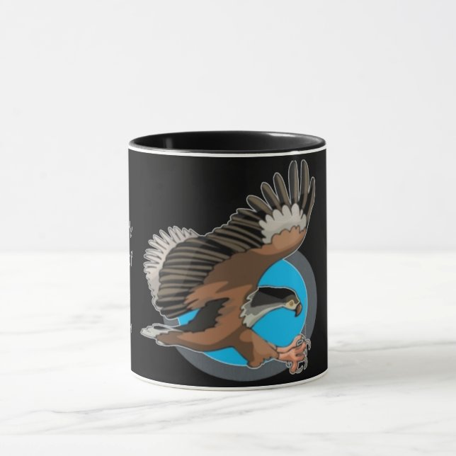 Eagle in Flight  Mug (Center)