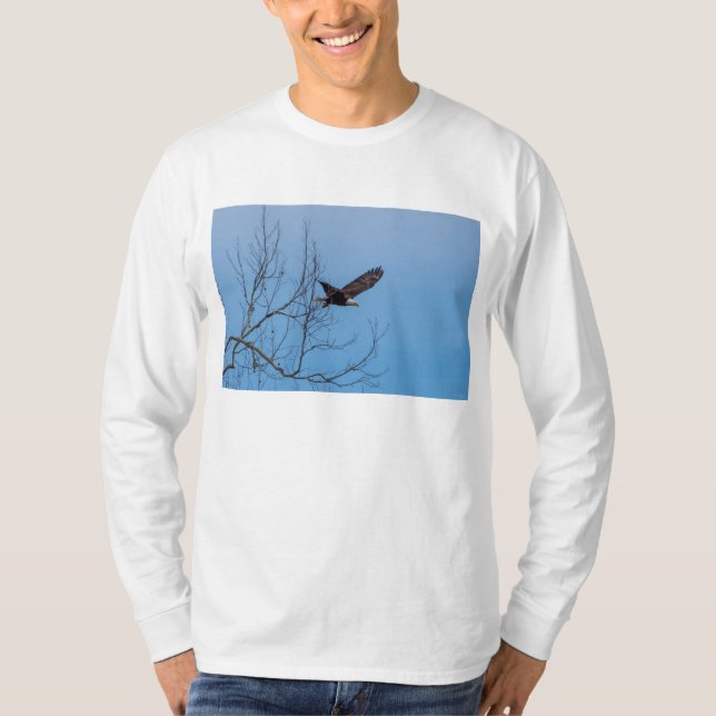 Eagle In Flight T-Shirt (Front)