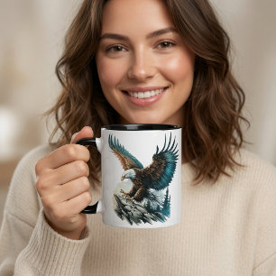 Eagle in Watercolor Mug