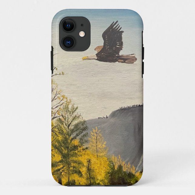 Eagle in Yosemite National Park, by Gary Poling Case-Mate iPhone Case (Back)