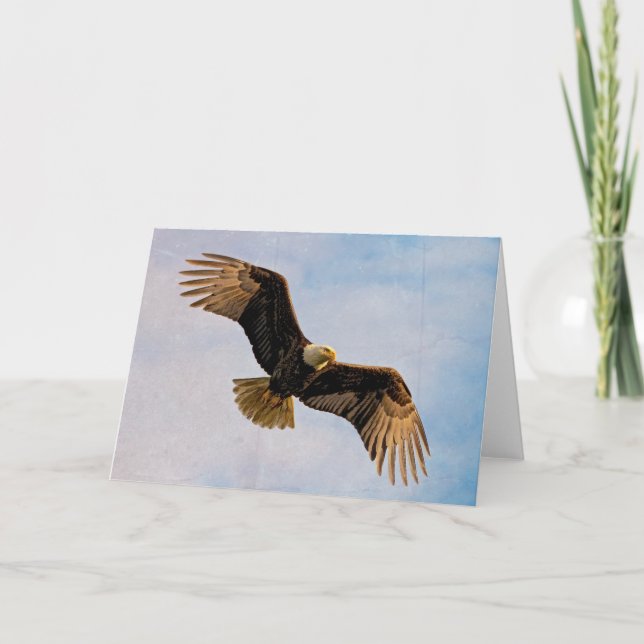 Eagle - Isaiah 40:31 Card (Front)