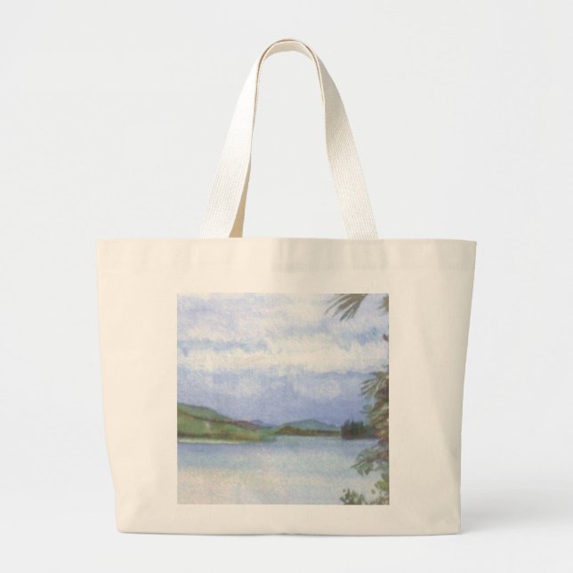 Eagle Island Canvas Tote (Front)