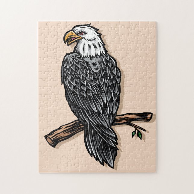 Eagle Jigsaw Puzzle (Vertical)