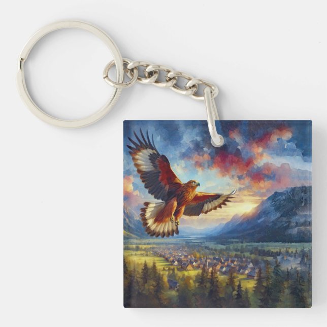 Eagle Key Ring (Front)