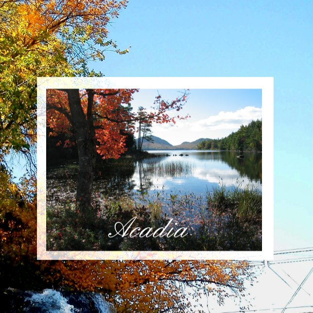 Eagle Lake, Acadia National Park, Maine Postcard (Creator Uploaded)