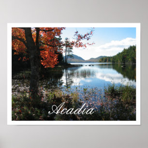 Eagle Lake, Acadia National Park, Maine Poster