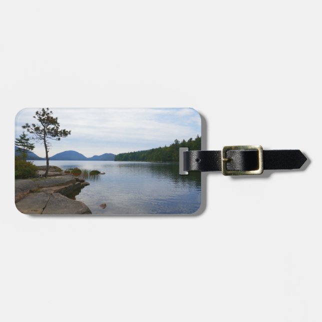 Eagle Lake at Acadia National Park Luggage Tag (Front Horizontal)