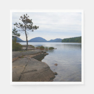 Eagle Lake at Acadia National Park Napkin