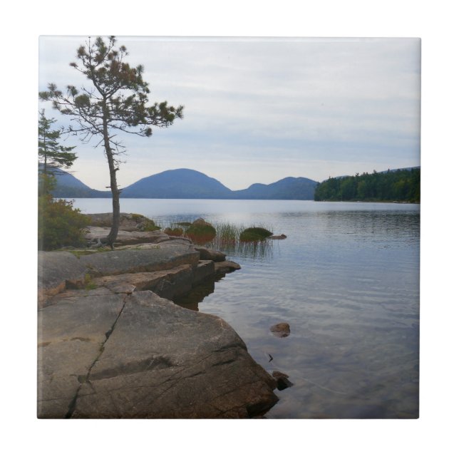 Eagle Lake at Acadia National Park Tile (Front)