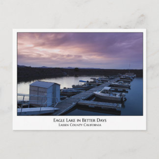 Eagle Lake in Better Days Postcard