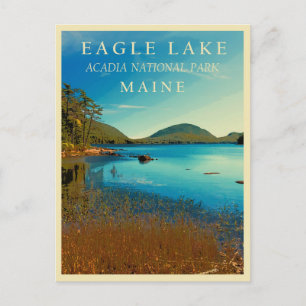 Eagle Lake, Maine  Postcard
