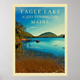 Eagle Lake, Maine  Poster