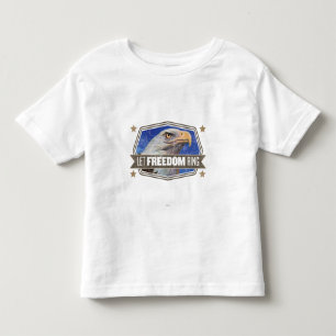 Eagle-Let Freedom Ring Toddler T-Shirt