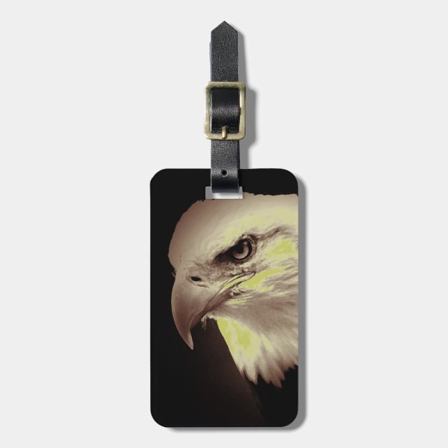 Eagle Luggage Tag (Front Vertical)