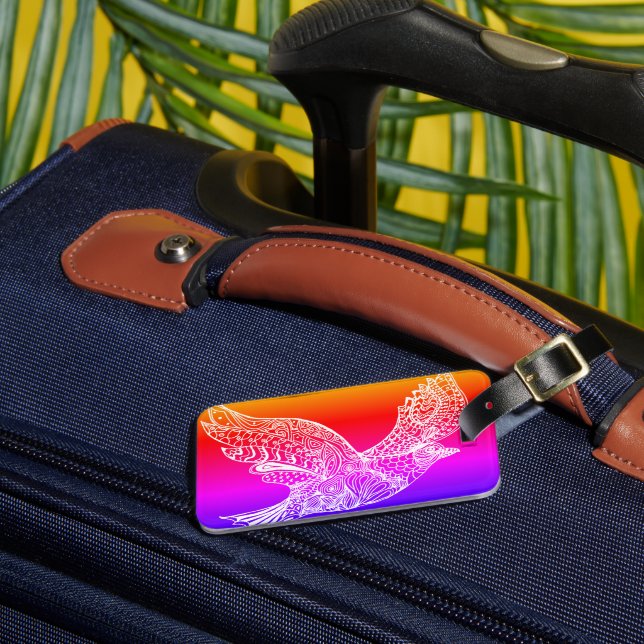 Eagle Luggage Tag (Front Insitu 3)