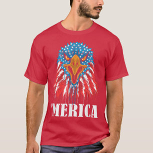 Eagle Merica America Independence Day Patriot USA T-Shirt