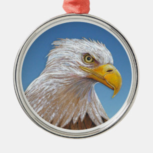 Eagle Metal Tree Decoration