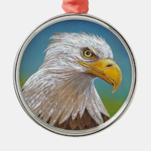 Eagle Metal Tree Decoration