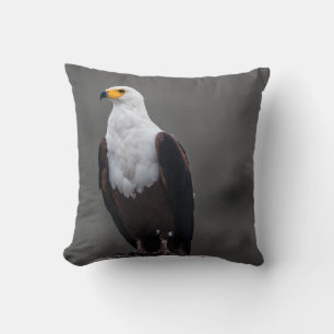 Eagle Minimalist Selective Color Photography Cushion