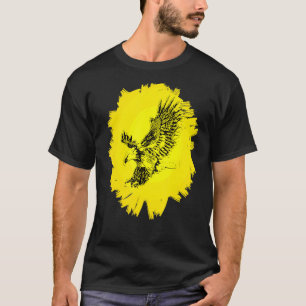 Eagle Motif Bird Of Prey Beak Claws Animal Birds T-Shirt