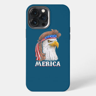 Eagle Mullet 4th Of July USA iPhone 13 Pro Max Case