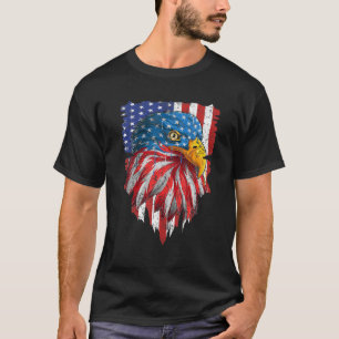Eagle Mullet Merica Men 4Th Of July American Flag T-Shirt