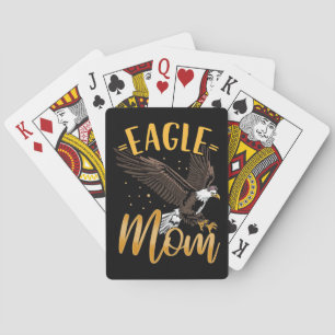 Eagle Mum Playing Cards