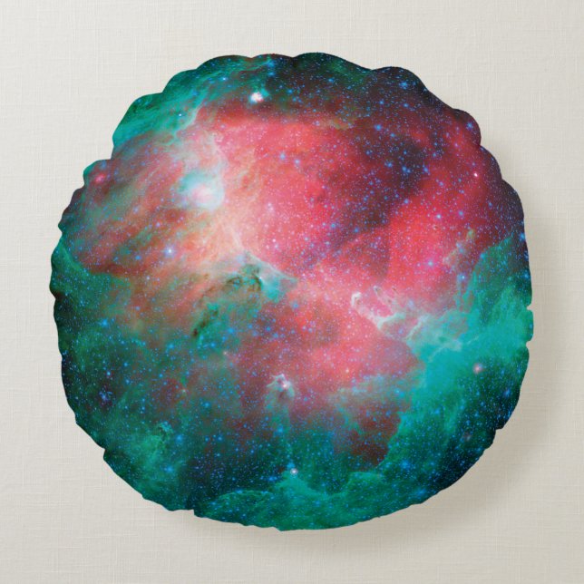 Eagle Nebula Round Cushion (Front)
