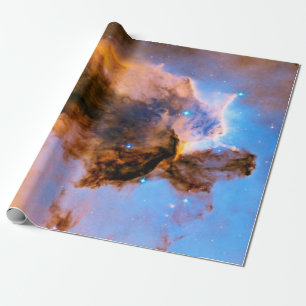 Eagle Nebula Stellar Spire NASA Hubble Space Photo Wrapping Paper