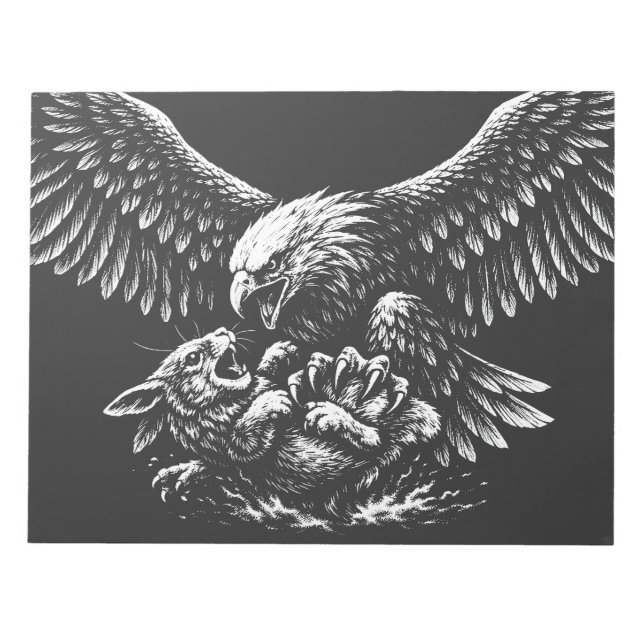 Eagle of Ashes by BurnsInHell Notepad (Front)