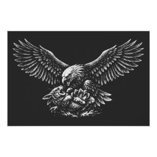 Eagle of Ashes by BurnsInHell Poster