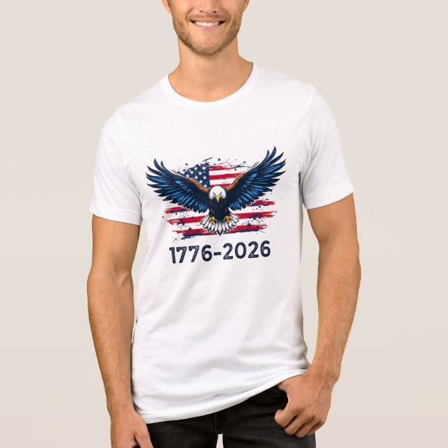 Eagle of Independence Tee | 1776-2026 American  (Front)