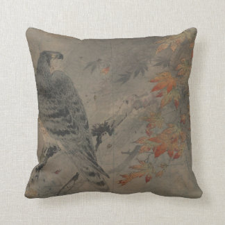 Eagle on a Maple Branch Cushion