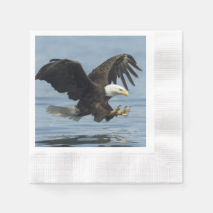 Eagle on Approach Napkin