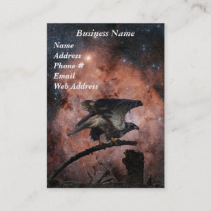 Eagle & Outer Space Business Cards