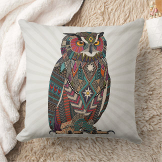 eagle owl cushion