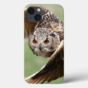 Eagle Owl In Flight iPhone 13 Case