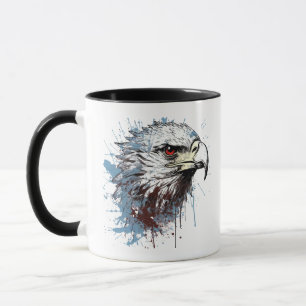 Eagle painting  mug