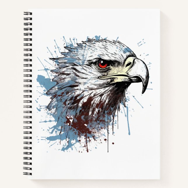 Eagle painting  notebook (Front)