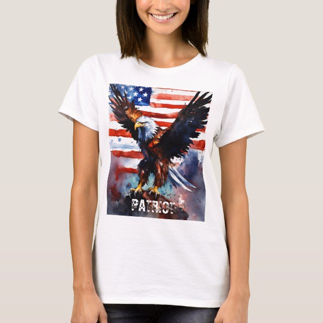 Eagle Patriot Vintage T-shirt (Front)