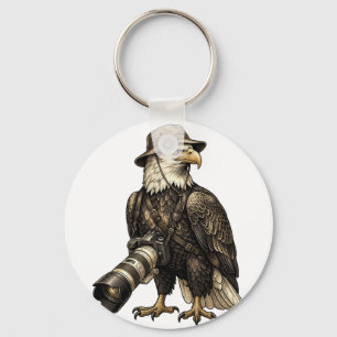 Eagle Photographer Adventure Key Ring