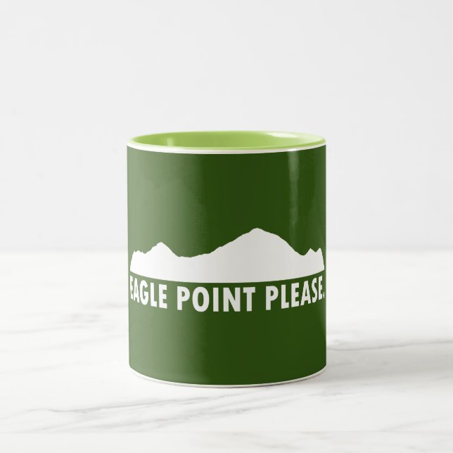 Eagle Point Please Two-Tone Coffee Mug (Center)