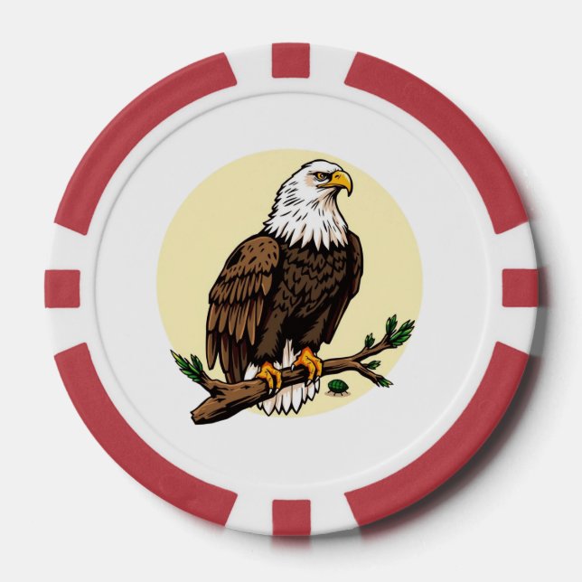 Eagle Poker Chips (Front)