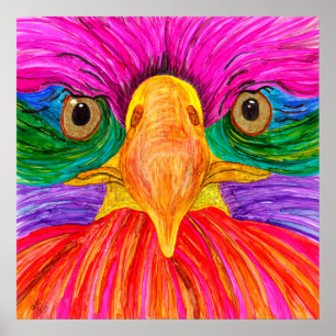 Eagle Poster 24x24"