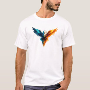 Eagle – Powerful Bird of Prey & Freedom Design T-Shirt