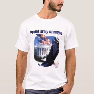 Eagle Proud Army Grandpa Tshirts and Gifts