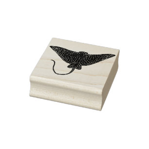 Eagle Ray Rubber Stamp
