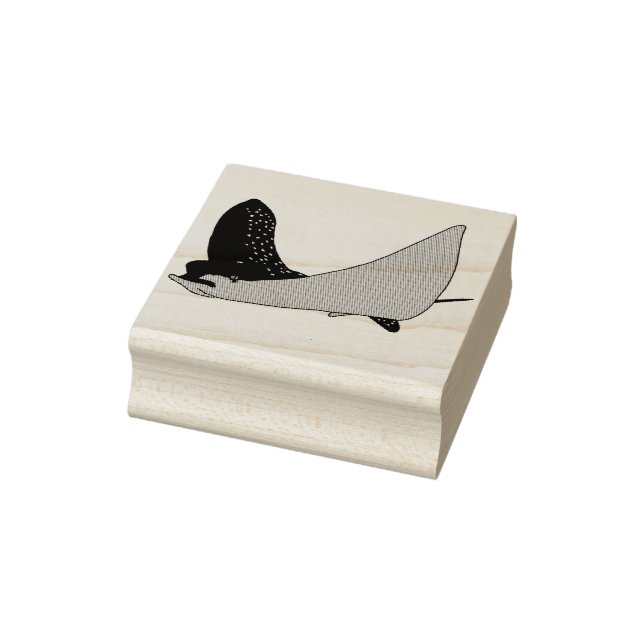 Eagle Ray Rubber Stamp (Stamp)