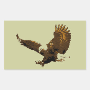 Eagle Rectangular Sticker